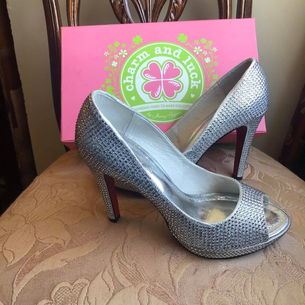 NEW! Swarovski Crystal Heels